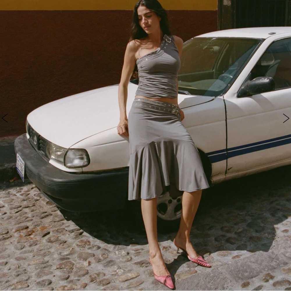 With Jean Gray One-Shoulder Top